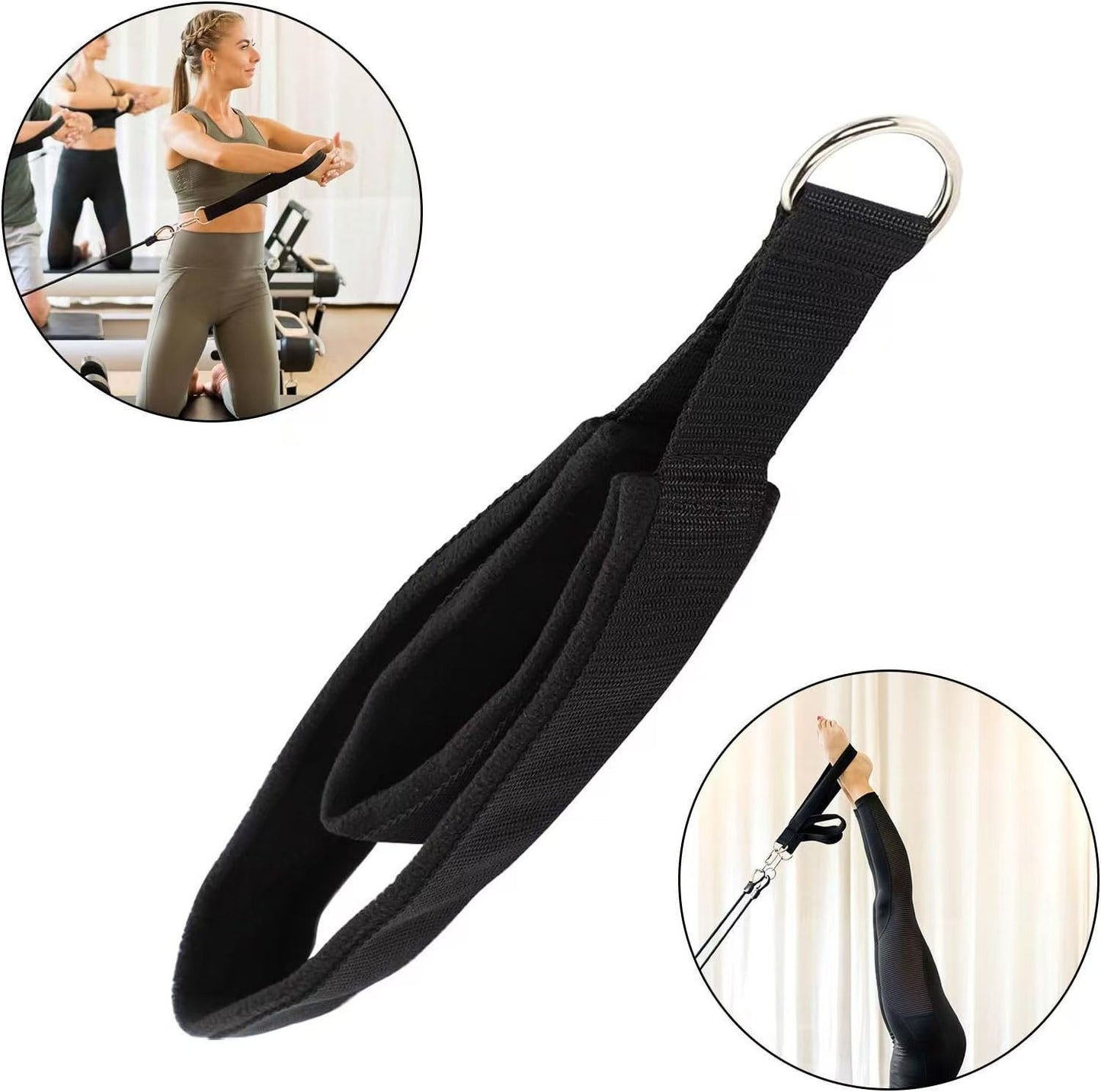 Double ring straps for Yoga or Pilates