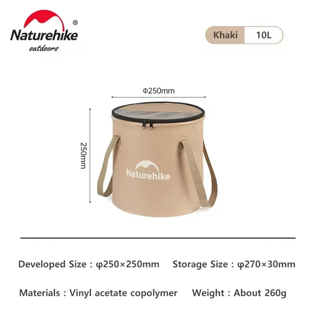 Naturehike 10L & 20L Collapsible Bucket