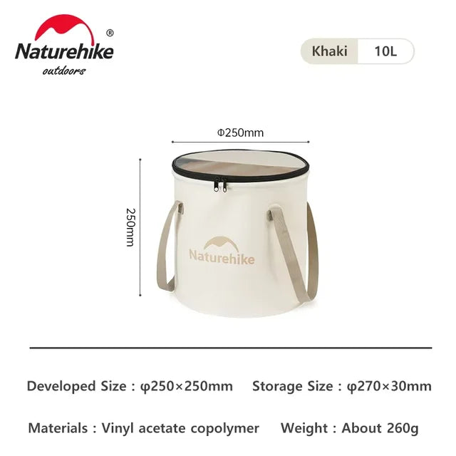 Naturehike 10L & 20L Collapsible Bucket