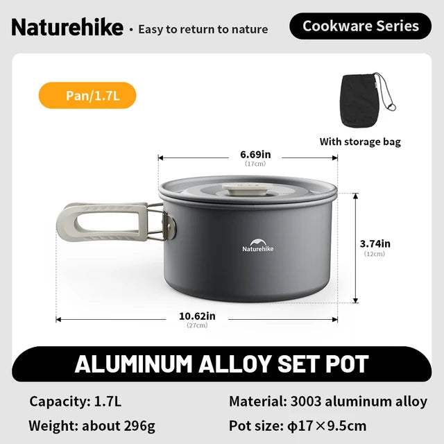 Naturehike Camping Cookware Kit