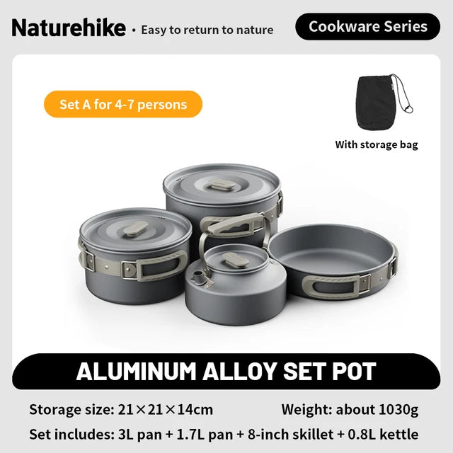 Naturehike Camping Cookware Kit