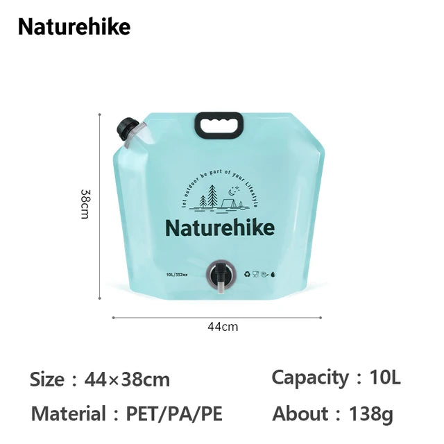 Naturehike Camping Drinking Water Bag 10L