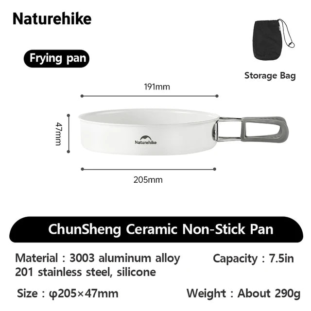 Naturehike Ceramic Non-Stick Set Of Pots