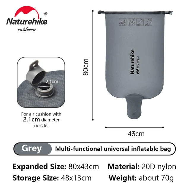 Naturehike Inflatable Bag for Inflating Mat
