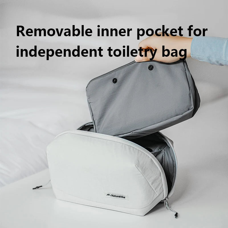 Naturehike Oxygen 2 in 1 Toiletry Bag with Wet & Dry Separation