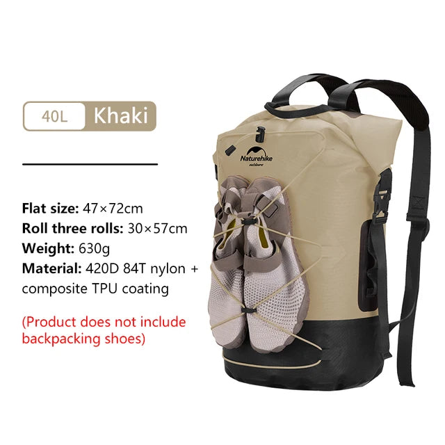 Naturehike TB03 TPU Wet & Dry Separation Waterproof Bag