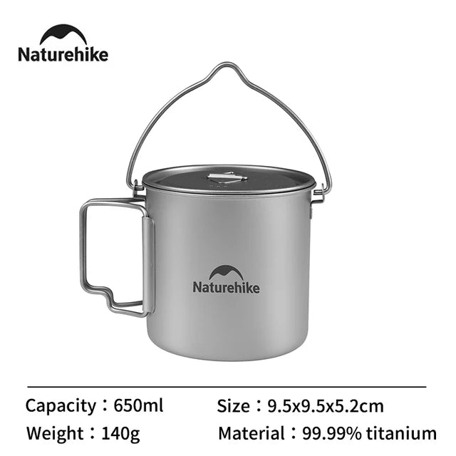Naturehike Titanium Hanging Pot
