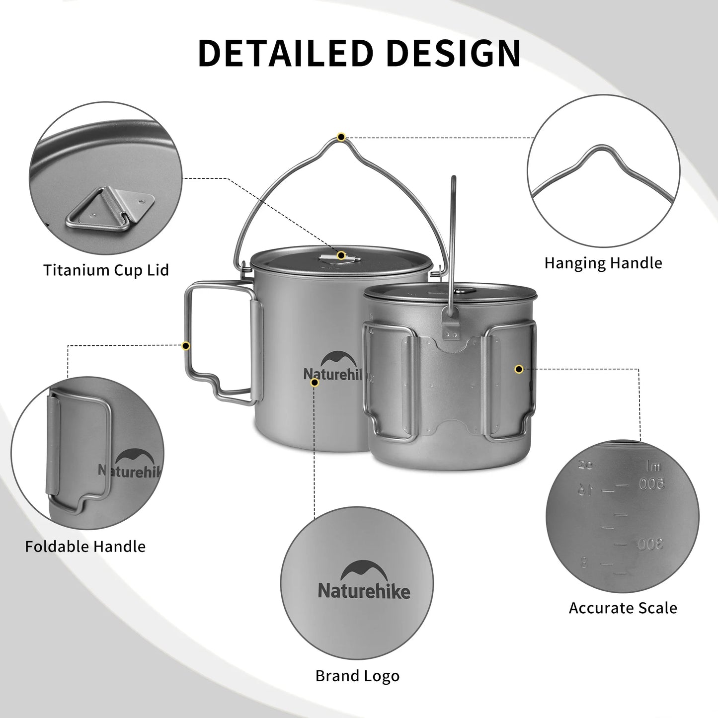 Naturehike Titanium Hanging Pot