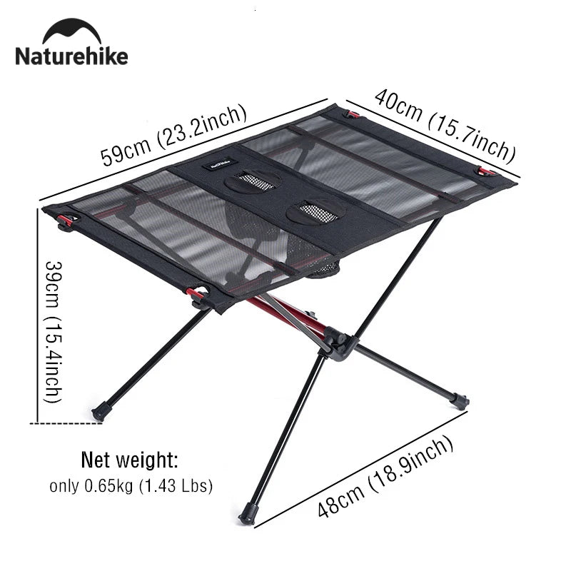 Naturehike Ultralight Folding Table for Camping or Outdoor use