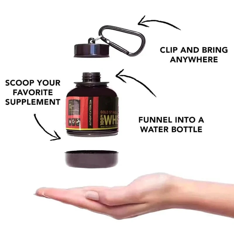 Portable Protein Powder With Keychain