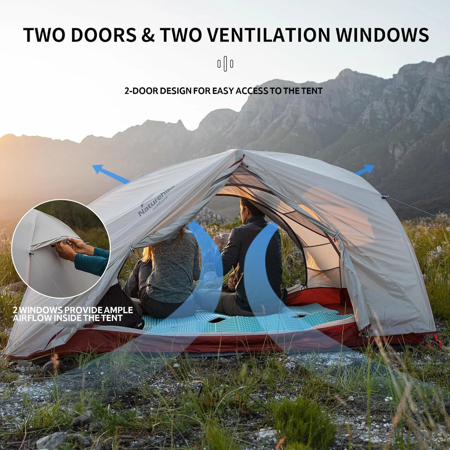 Naturehike Star River 2-Person Ultralight Backpacking Tent