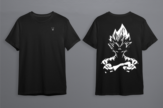 Magin Vegeta White - Dragonball Oversize T-Shirt