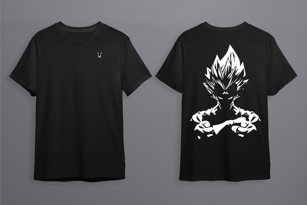 Magin Vegeta White - Dragonball Oversize T-Shirt
