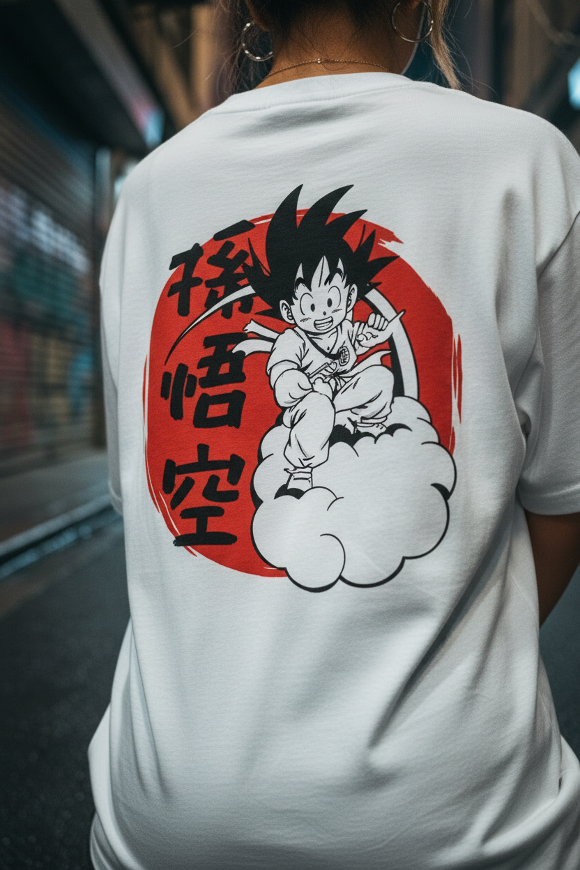 Baby Goku Tee – Graphic Close-Up