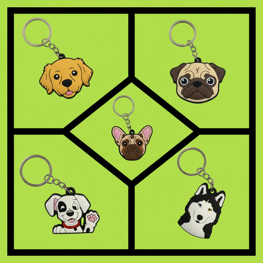 Dog Key Rings Profile Picture - All Unique