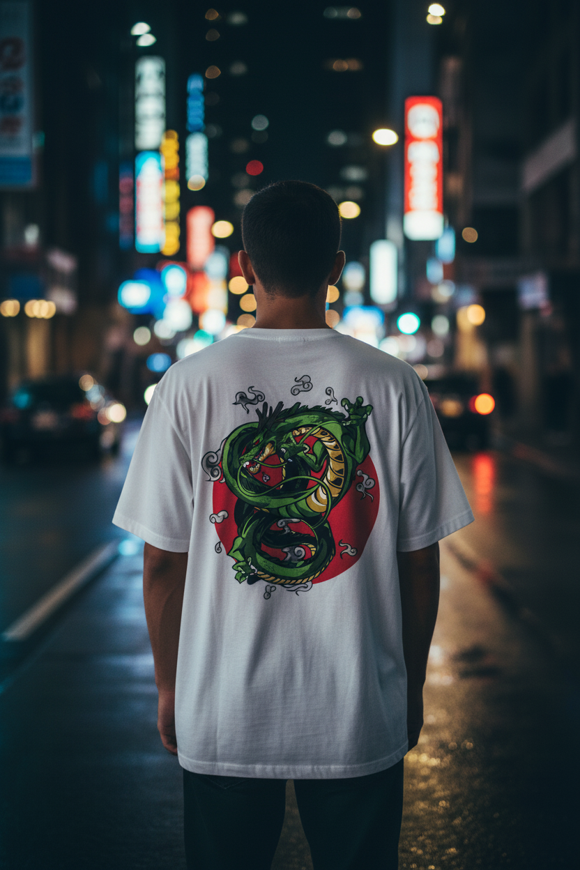 Dragon Tee Back View