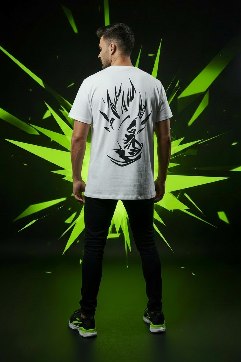 Dragonball GOKU Backprint - Full Back View