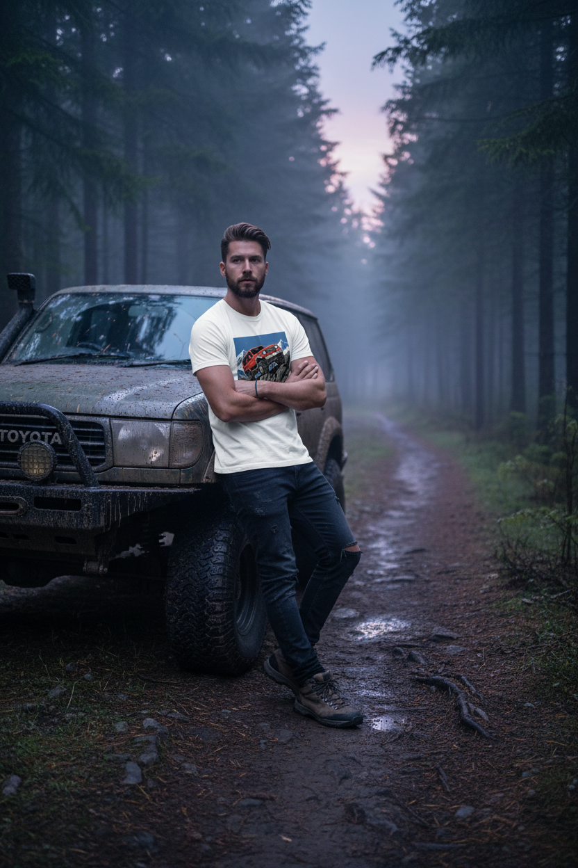 Landcruiser Legend Tee - Male Forest Trail