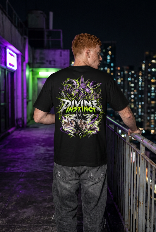 Man at railing, back design