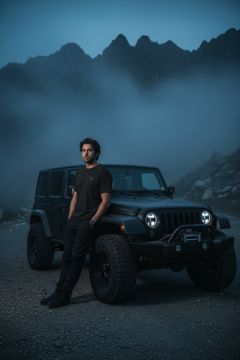 My Last Wish - Male Foggy Jeep