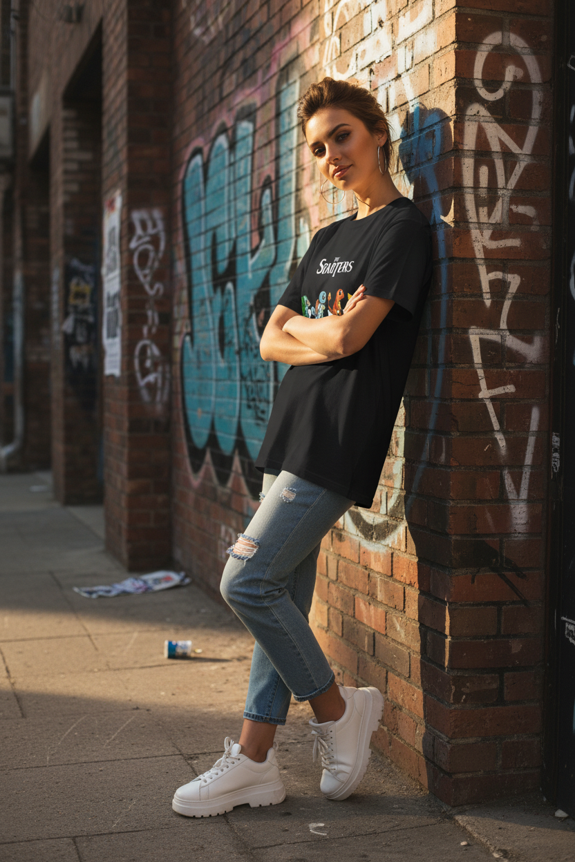 Pokemon Starters Tee – Female Model Alleyway