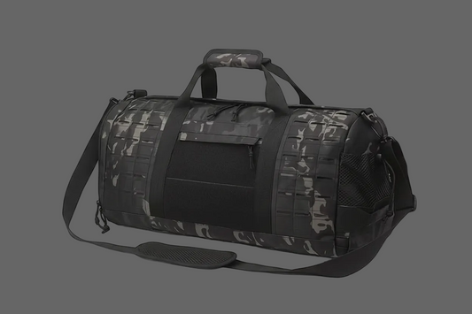 Tactical Duffel Bag Camo – No Flag Patch